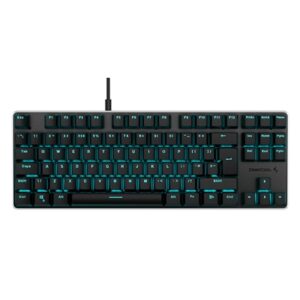 DeepCool KB500-UK Mechanical Gaming Keyboard, with Outemu Red Mechanical Switches, Clean & Compact Aluminum Frame Featuring a Borderless Design, Per-Key RGB Illuminations, Double-Shot ABS Keycaps, Ten-Key-Less (TKL) Design
