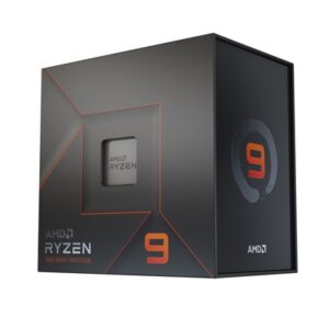 AMD Ryzen 9 7900X with Radeon Graphics, 12 Core Processor, 24 Threads, 4.7Ghz up to 5.6Ghz Turbo, 76MB Cache, 170W, No Fan