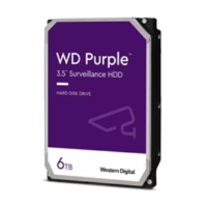 WD Purple WD64PURZ 6TB 3.5″ 5400RPM 256MB Cache SATA III Surveillance Internal Hard Drive