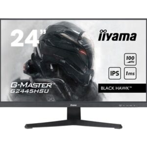 iiyama G-MASTER G2245HSU-B1 22 inch IPS Monitor, Full HD, 1ms, HDMI, Display Port, USB Hub, Freesync, 100Hz, Speakers, Black, Int PSU, VESA