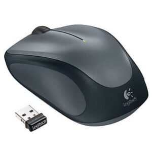 Logitech M235 Black and Grey Wireless Compact Design Optical Mouse